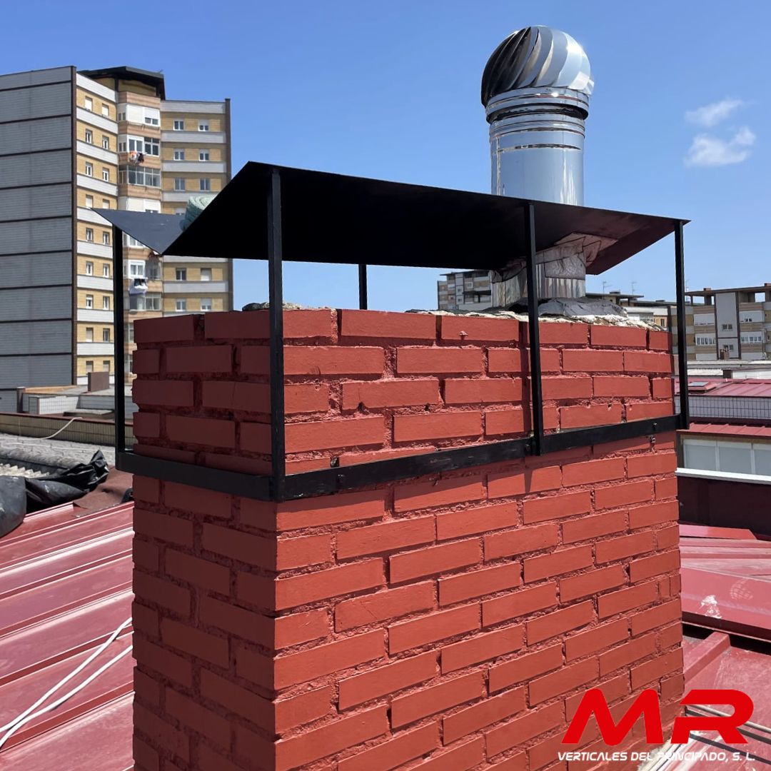 Rehabilitación de chimeneas - MR Verticales del Principado